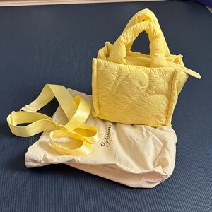 BuffBunny Pillow Mini Tote in Sunshine, Excellent Condition